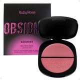 Blush Duo Ruby Rose Obsidian Gemini Og02 7,9g