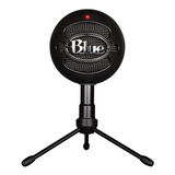 Micrófono Blue Snowball Ice Condensador Cardioide Color Negro