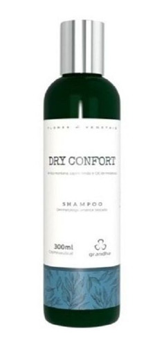 Grandha Dry Confort Shampoo 300ml - Raiz Oleosa Pontas Secas