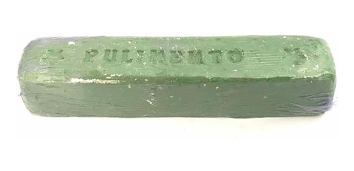 Piedra Barra Para Pulir Aluminio O Cromo Verde, 1 Pieza