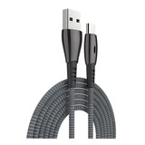 Cable Usb A Tipo C Carga Rapida 5v 3a Cable Reforzado Tela