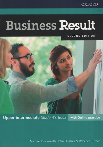 Business Result (2nd.edition) Upper-intermediate - Student's Book + Online Practice  Pack, De Hughes, John. Editorial Oxford University Press, Tapa Blanda En Inglés Internacional, 2017