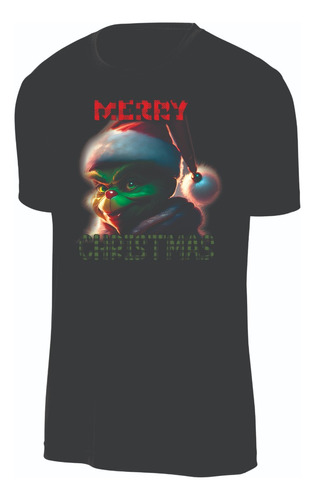 Camisetas  Navidad El Grinch Navideño Merry Christmas M2 3d