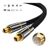 Cable De Audio De Fibra Óptica Estéreo Digital 1.5m