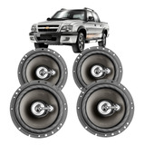 4 Auto Falante Gm S10 2001 A 2011 Bravox 240w Rms 4 Portas