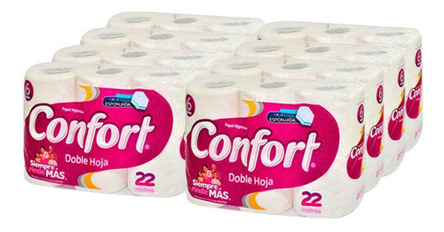 Papel Higienico Confort Panal 48un 22mts