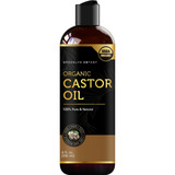 Aceite De Ricino Orgánico Para Crecimiento Del Cabello, Pest