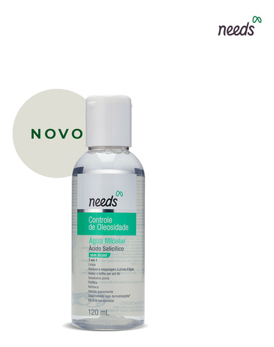 Água Micelar Needs Controle De Oleosidade 120ml