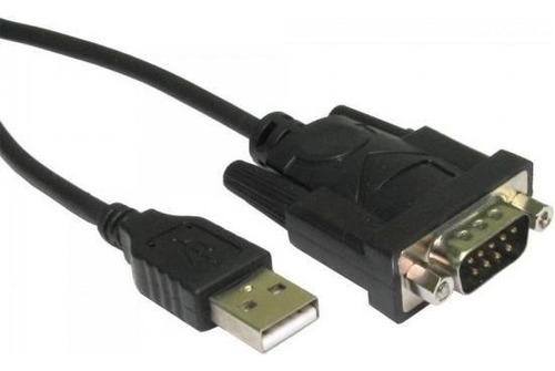 Cabo Adaptador Serial Rs-232 X Usb 0,8m Cbus0016 Storm Preto