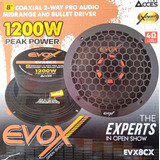 Par De Medios Rangos De 8. Evox . Evx8cx . Coaxial. 4 Ohms. 