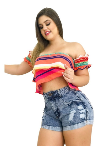 Kit Lote 10 Short Jeans Feminino Destroyed  Atacado :  )