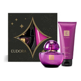 Kit Presente Eudora Perfume Roxo  Roxinho Edp Natal Mães Namorados