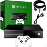 Kit Xbox One Fat 500 Gb Original Completo Com Garantia + 1 Controle + Fonte + Cabo Hdmi E De Energia - Microsoft 
