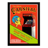 Quadro Game Atari Carnival