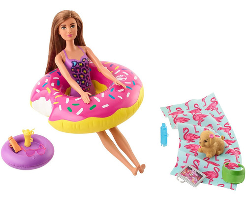 Juego De Muebles De Exterior Barbie Donut Floatie Really