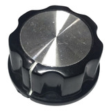 5 Unidades Perilla Potenciometro 33mm X 16mm  Plastico Negro