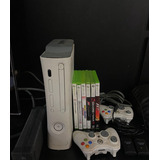 Xbox 360 Console Arcade 512mb + 06 Jogos+ 02controle + Hd 60gb
