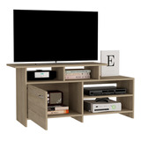 Mueble Mesa Lima P/ Tv 40puLG Rovere Madera Excelsior