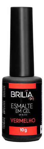 Brilia Nails Esmalte Em Gel Secagem Rapida Longa Duração