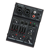 Consola De Mezclas Studio Sound Agm02 Dj Ammoon Console Mixi