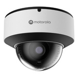 Camera Ip Motorola Dome 2mp 30m 3.6mm Ik10 Detecção Facial Cor Branco