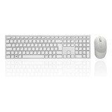 Teclado E Mouse Pro Wireless Km5221w Branco Dell