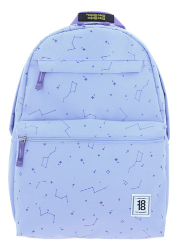 Mochila Grande Chenson 1818 Juvenil Escolar Colors 1866485-v Lila