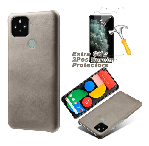 Funda Cuero Protectora Para Google Pixel Anticaida Ultrafino