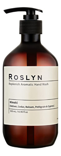 Líquido Aromático Aromático Roslyn Hand Wash Con Manteca De