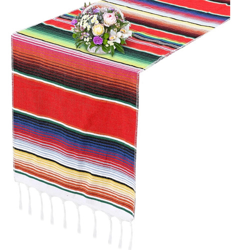 Caminos De Mesa Mexicanos Decoración De Fiestas 35×275cm