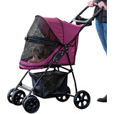 Pet Gear N-zip Happy Trails Lite Cochecito Del Animal Domést