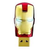 Memoria Usb Iron Man Cabeza 64gb Avenger Superheroe