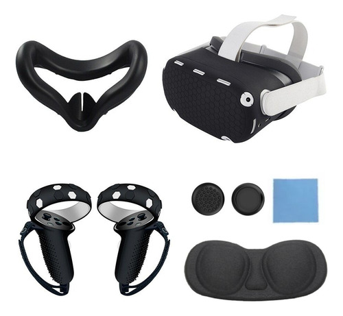 Kit Funda Protectora Anti Caída Para Oculus Quest 2