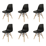 Silla Eames Comedor Cocina Living Pack X6 Unidades