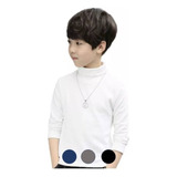 Camiseta Beatle Niños Bambu Forrada Polar Talla 5-12 Colores