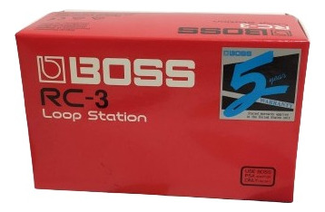 Pedal Efecto Boss Loop Station Rc-3 Nuevo (no Tube Screamer)