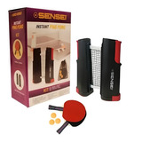 Ping Pong Tênis De Mesa Kit 2 Raquetes Rede Retrátil 3 Bolas