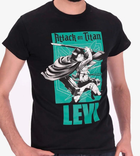 Playera Original , Attack On Titan Levi (aur2)