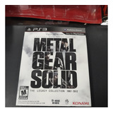 Metal Gear Solid Legacy Collection 1987-2012 Completo Ps3