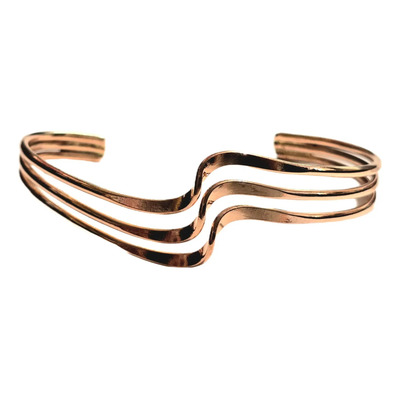 Pulsera/brazalete De Cobre - Curativa Artritis Salud 6 Cm