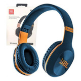 Fone De Ouvido Headphone Rádio E Mp3 Sem Fio 951 Bt Cor Azul