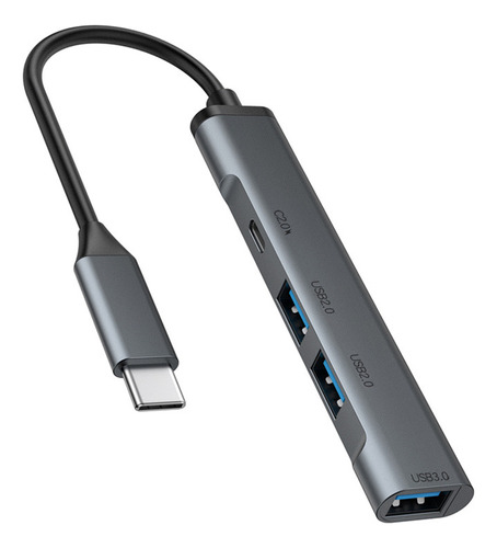 . Adaptador De Hub Multidivisor Usb 2.0 3.0 Usb-c .