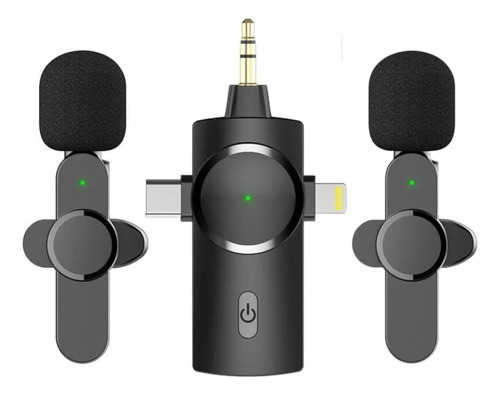 Micrófono Solapa Inalámbrico Semiprofesional Multicompatible