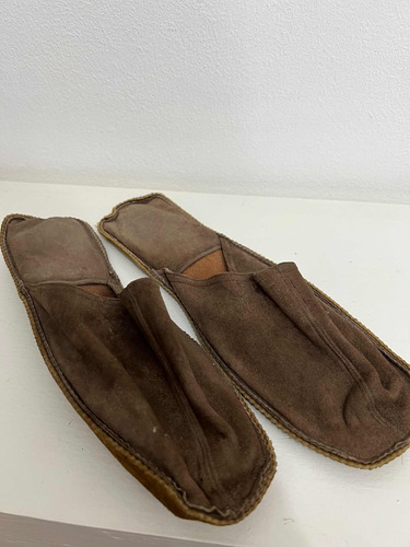 Pantufla De Gamuza Hombre 41 Vintage