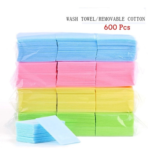 Pack De 600 Wipes De Colores (toallitas Sin Peluzas)