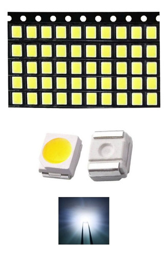 Chip Super Power Led Smd 3528 Várias Cores (50 Peças)