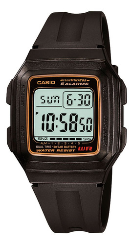 Reloj Casio Unisex F-201wa-9adf 100% Original