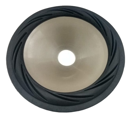 Cone P/ Alto Falante Subwoofer 7'' Polegadas Borda Borracha