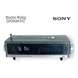 Radio Reloj Despertador Cascada Sony Digimatic Excel! (leer)