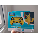 Controle Hori Pikachu Pro Pad P/ Nintendo Wii U Lacrado Novo